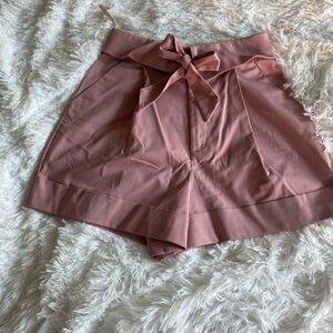 Zara Pink High Waist Shorts